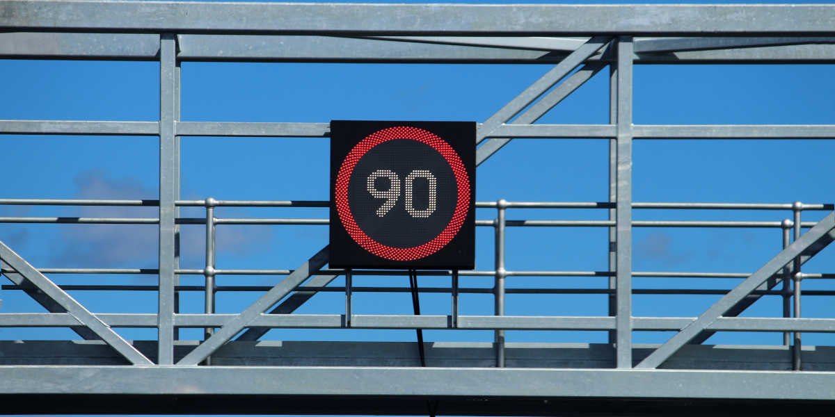 Tempolimit 90 Autobahn