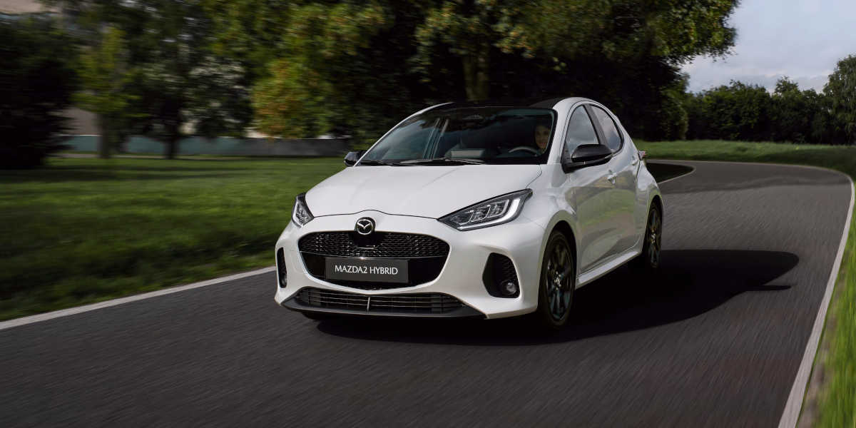 Mazda2 Hybrid: Mit neuem Design ins Modelljahr 2024