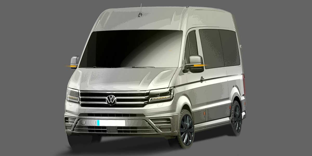 VW Crafter: Neue Cockpit-Struktur und mehr Assistenzsysteme