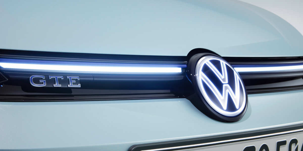 VW Golf 8 GTE Facelift 2024