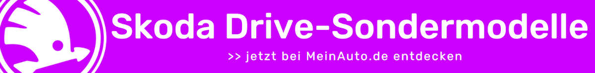 Werbebanner - Skoda Drive-Sondermodelle 2024